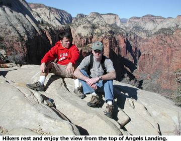 Angels Landing View