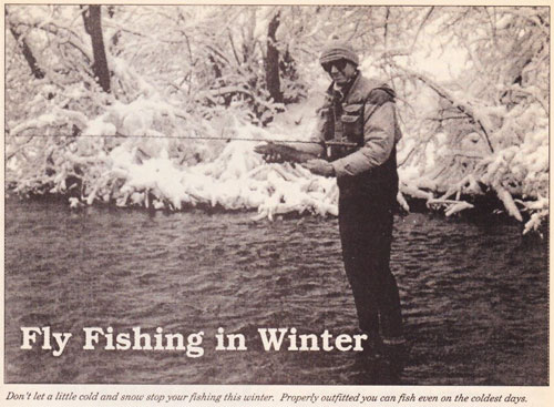 fly fishing winter jim