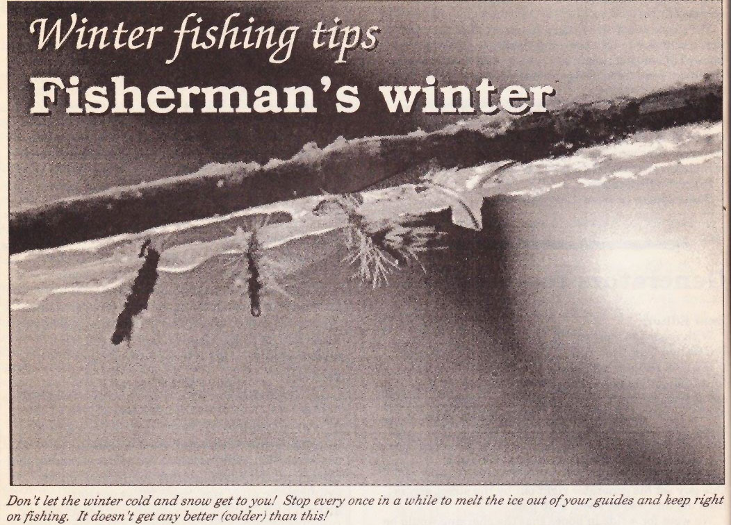 winter flyfishing tips