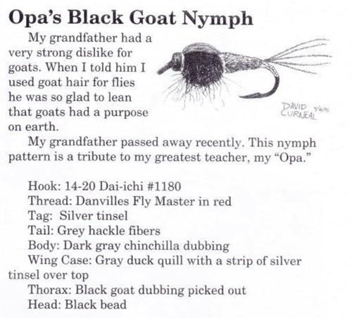 black goat nymph