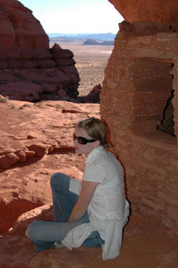 key hole Anasazi ruin