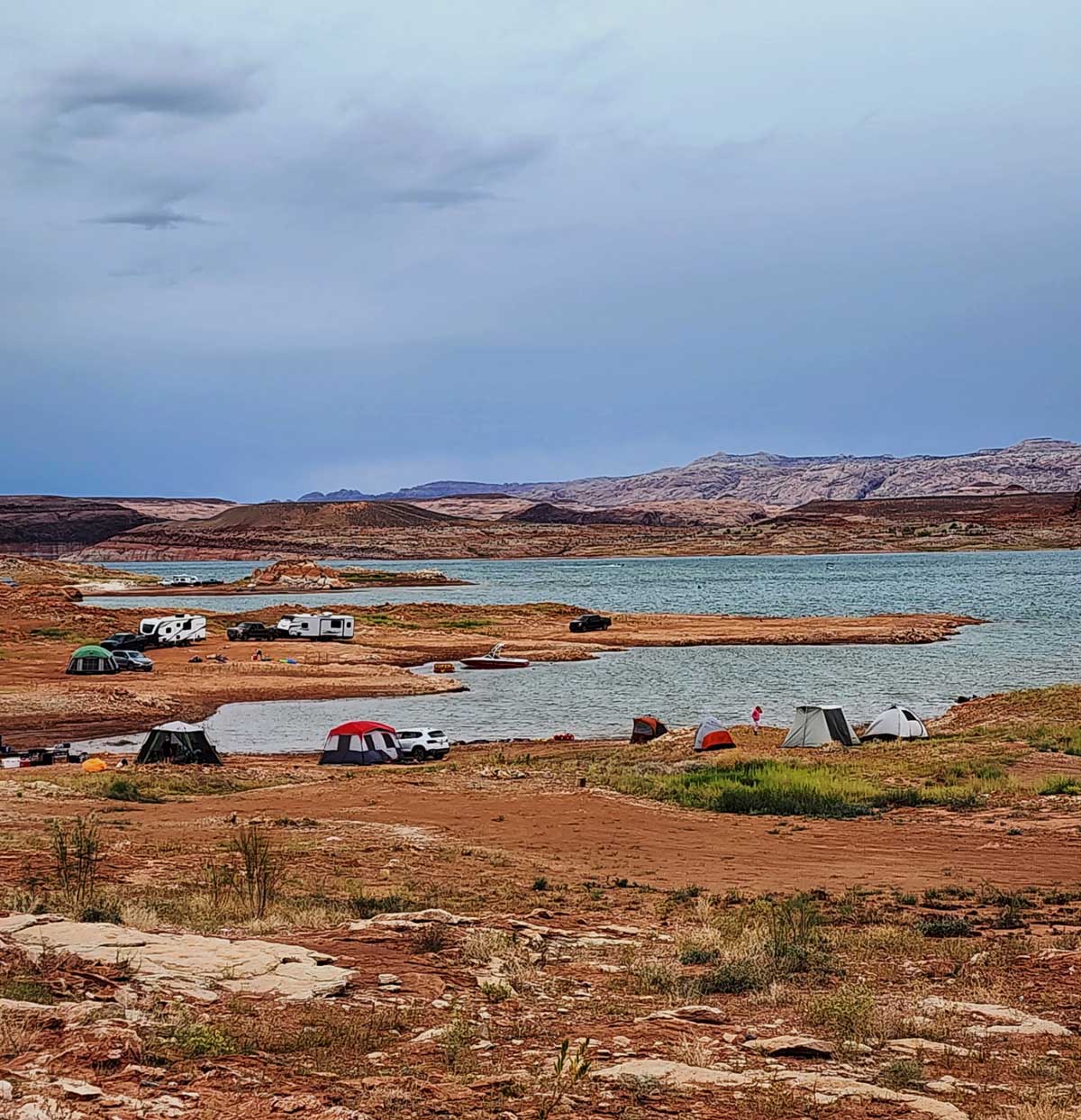 stanton creek lake powell camping