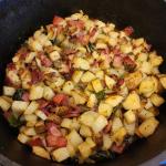 Dutch Oven Ham And Potatoes