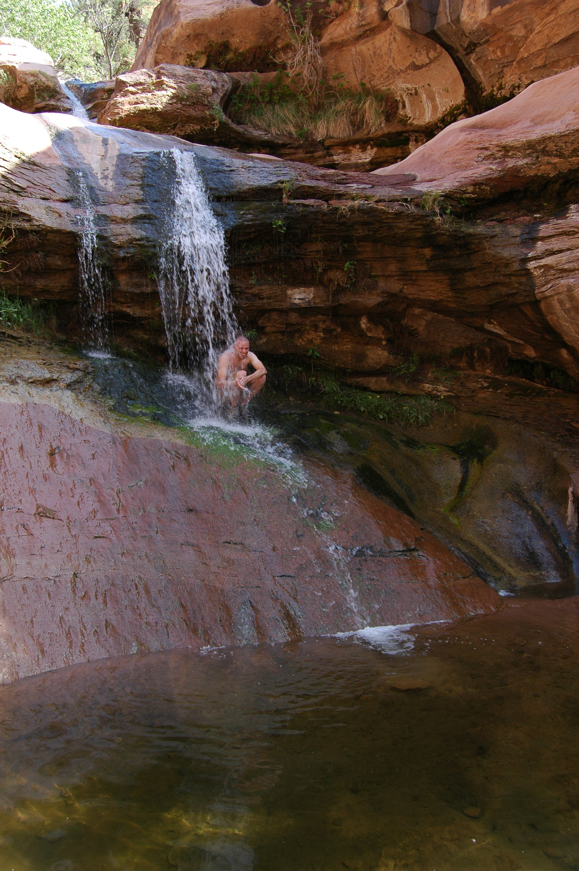 Pine Creek Waterfall - Zion Park - RedRockAdventure.com