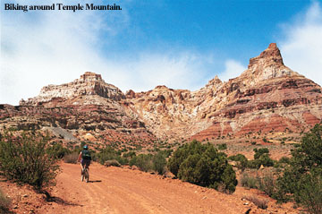 Biking Temple Mountain